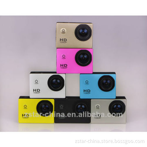 30m waterproof, 1080p HD digital sports camera, SJ4000 with 170° view angle